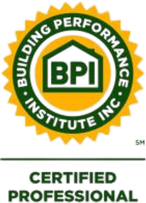 Building Performance Institute (BPI) certification badge