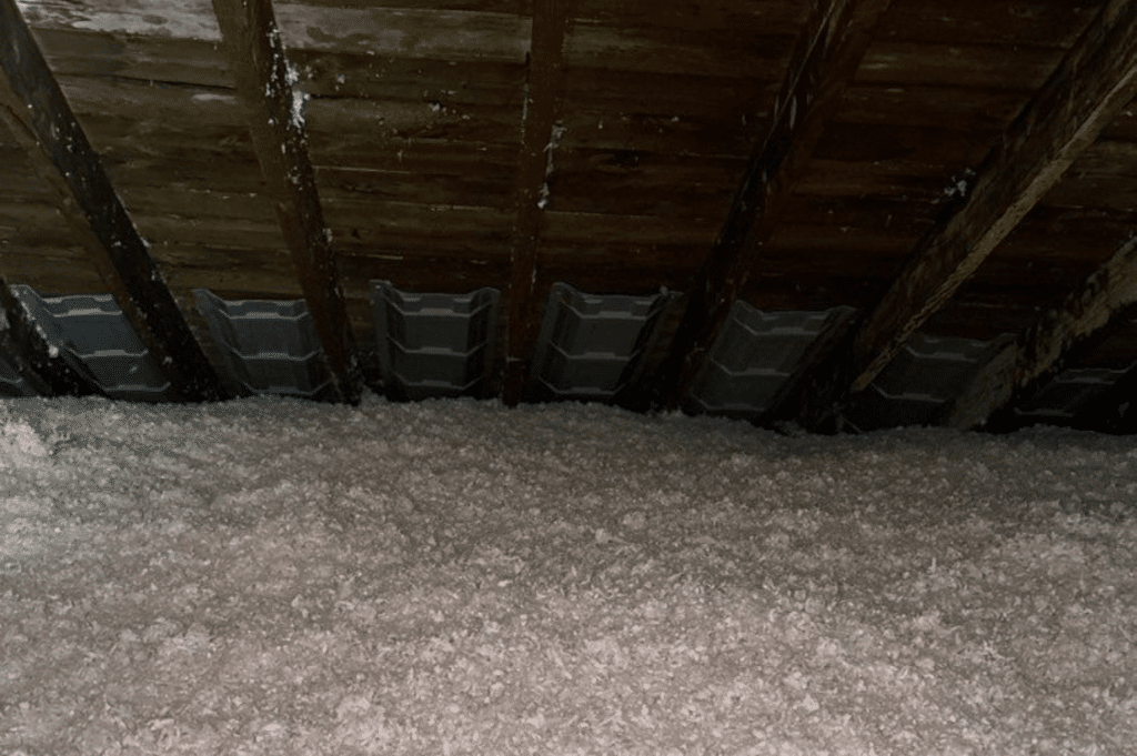 Crawl space insulation installed by York Home Performance